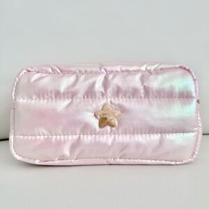 NWOT ❤️ The Creme Shop Limited Edition Holographic Cosmetic Case / Makeup Bag ❤️
